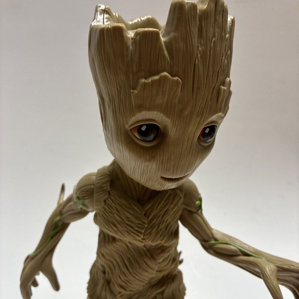Guardians of the Galaxy Dancing Baby Groot Talking Figure By Marvel Hasbro 11" - Picture 2 of 7